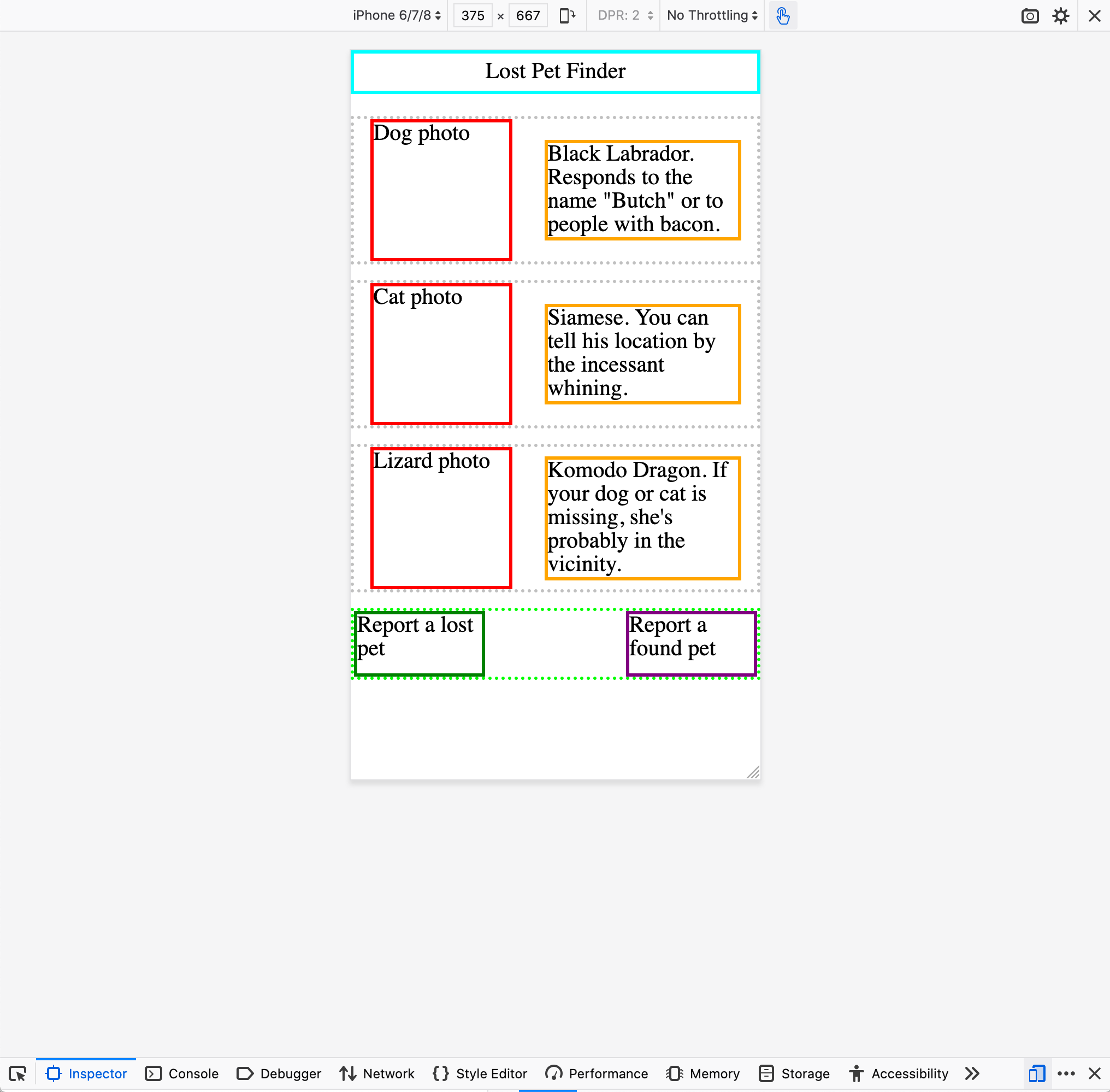 Responsive Css Iphone